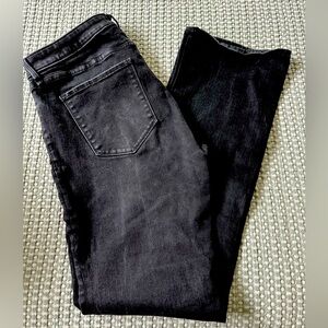 Abercrombie & Fitch black  mid rise boot jeans